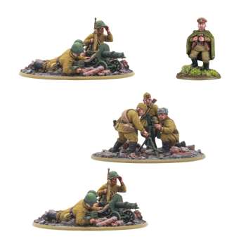 Bolt Action - 3rd Edition Soviet Army Heavy Weapons Platoon