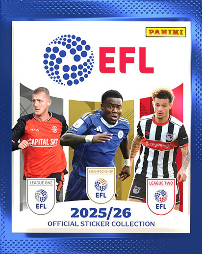 EFL 2025/26 Sticker Collection Pack | Chaos Cards