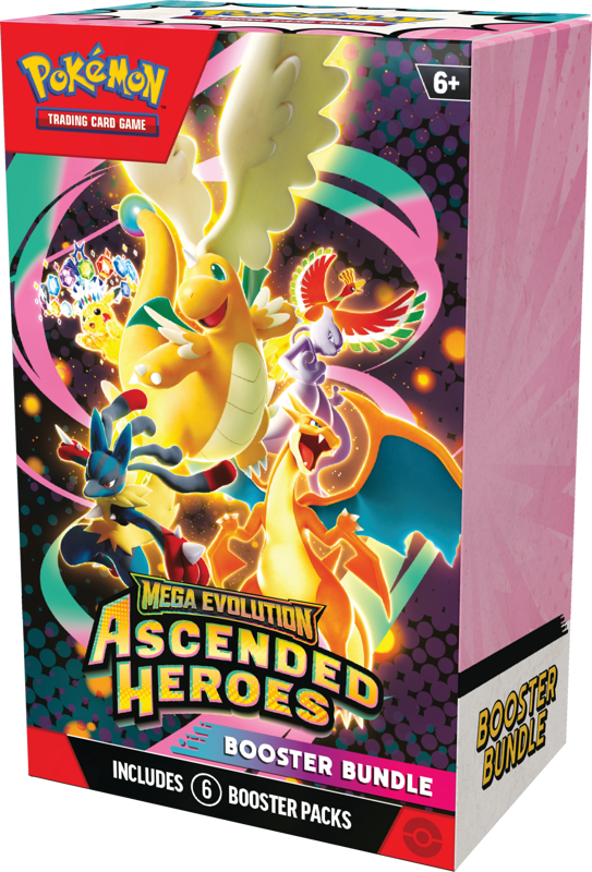 Pokemon Mega Evolution Ascended Heroes - Booster Bundle