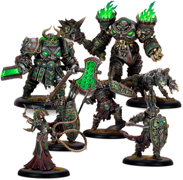 Warmachine: Orgoth Graveborn Command Cadre