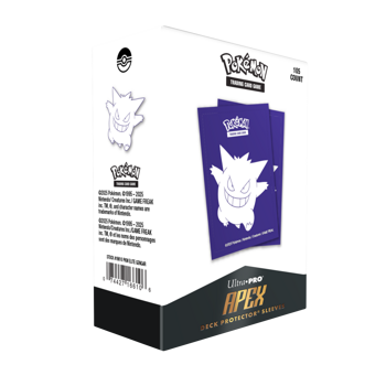 Ultra Pro Pokemon Gengar 105ct APEX Deck Protector Sleeves