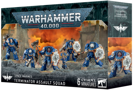 Space Marines Terminator Assault Squad