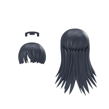 30MS Option Hair Style Parts Vol.12 Straight Hair 1 Colour Navy 1