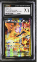 Charizard EX (PROMO) : XY121 BLACK STAR PROMO - CERTIFIED GUARANTY COMPANY Graded Card - 7.5 NEAR MINT+