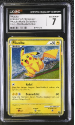 Pikachu (PROMO)(GERMAN) : PIKACHU WORLD COLLECTION 2010 - CERTIFIED GUARANTY COMPANY Graded Card - 7 NEAR MINT