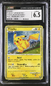 Pikachu (PROMO)(GERMAN) : PIKACHU WORLD COLLECTION 2010 - CERTIFIED GUARANTY COMPANY Graded Card - 6.5 EX/NM+