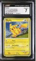 Pikachu (PROMO)(GERMAN) : PIKACHU WORLD COLLECTION 2010 - CERTIFIED GUARANTY COMPANY Graded Card - 7 NEAR MINT