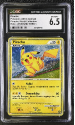 Pikachu (PROMO)(GERMAN) : PIKACHU WORLD COLLECTION 2010 - CERTIFIED GUARANTY COMPANY Graded Card - 6.5 EX/NM+