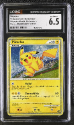 Pikachu (PROMO)(GERMAN) : PIKACHU WORLD COLLECTION 2010 - CERTIFIED GUARANTY COMPANY Graded Card - 6.5 EX/NM+