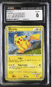 Pikachu (PROMO)(GERMAN) : PIKACHU WORLD COLLECTION 2010 - CERTIFIED GUARANTY COMPANY Graded Card - 6 EX/NM