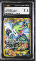 Shaymin EX (PREMIUM TRAINERS XY COLLECTION) : 077a/108 XY - ROARING SKIES - CERTIFIED GUARANTY COMPANY Graded Card - 7.5 NEAR MINT+