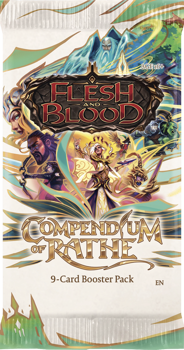 Flesh and Blood: Compendium of Rathe Booster Pack (9 Cards)