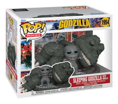 Pop! Godzilla - Sleeping Godzilla with Minilla #1954
