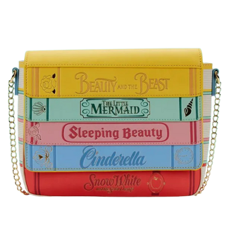Loungefly - Disney Princess Books Classic Cross Body Bag