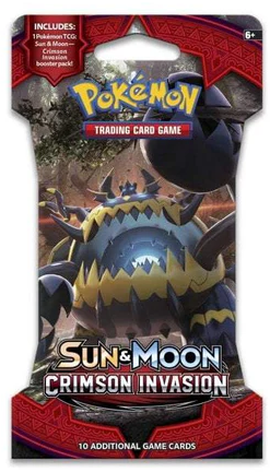 Pokemon Blister Booster Pack (10 Cards) - Guzzlord - Sun and Moon Crimson Invasion | Chaos Cards Pokemon Blister Booster Pack (10 Cards) - Guzzlord - Sun and Moon Crimson Invasion | Chaos Cards