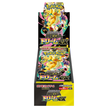 Pokemon Mega Dream ex Japanese Booster Box (10 Packs)