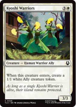 Kyoshi Warriors single card from Magic: the Gathering