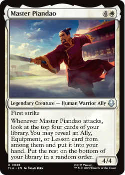 Master Piandao single card from Magic: the Gathering