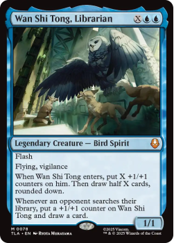 Wan Shi Tong, Librarian single card from Magic: the Gathering