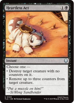 Heartless Act single card from Magic: the Gathering