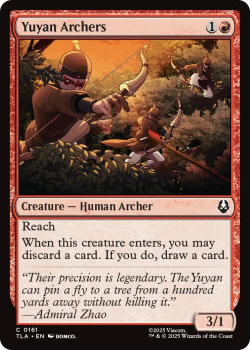 Yuyan Archers single card from Magic: the Gathering