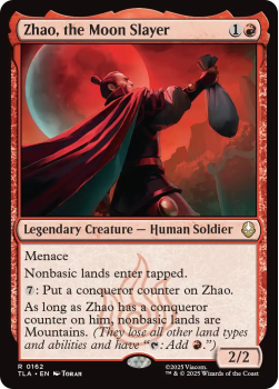 Zhao, the Moon Slayer single card from Magic: the Gathering