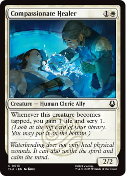 Compassionate Healer single card from Magic: the Gathering