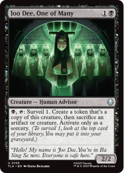 Joo Dee, One of Many single card from Magic: the Gathering