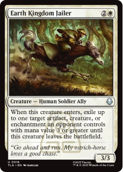 Earth Kingdom Jailer single card from Magic: the Gathering