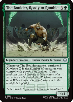 The Boulder, Ready to Rumble single card from Magic: the Gathering