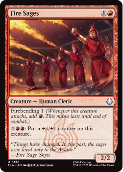 Fire Sages single card from Magic: the Gathering