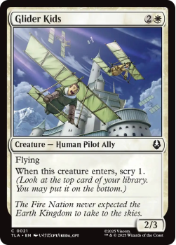 Glider Kids single card from Magic: the Gathering