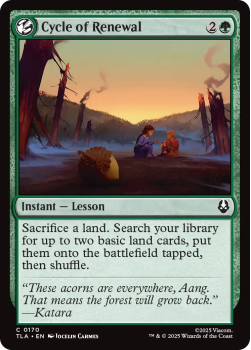 Cycle of Renewal single card from Magic: the Gathering