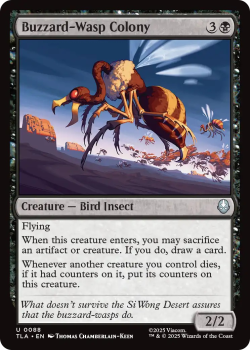 Buzzard-Wasp Colony single card from Magic: the Gathering