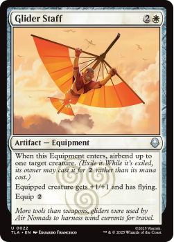 Glider Staff single card from Magic: the Gathering