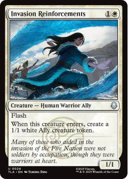 Invasion Reinforcements single card from Magic: the Gathering