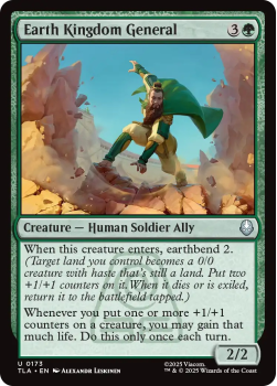 Earth Kingdom General single card from Magic: the Gathering