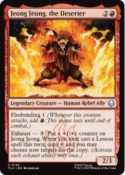 Jeong Jeong, the Deserter single card from Magic: the Gathering