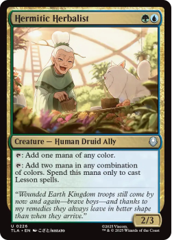 Hermitic Herbalist single card from Magic: the Gathering
