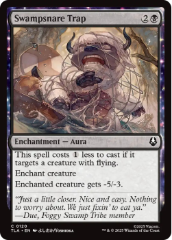 Swampsnare Trap single card from Magic: the Gathering