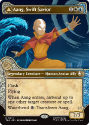 Aang, Swift Savior // Aang and La, Ocean&acirc;s Fury (SHOWCASE) (FOIL) : 0347 AVATAR: THE LAST AIRBENDER - Magic the Gathering Single Card