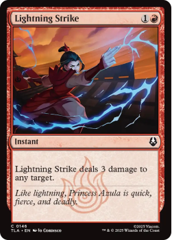Lightning Strike single card from Magic: the Gathering