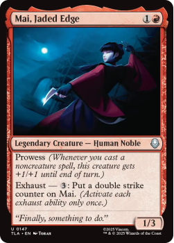 Mai, Jaded Edge single card from Magic: the Gathering