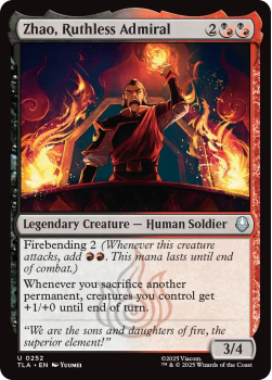 Zhao, Ruthless Admiral single card from Magic: the Gathering