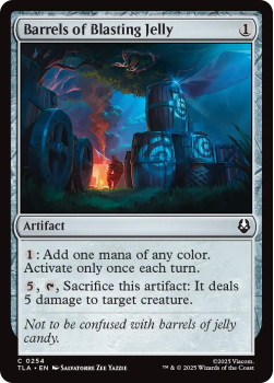Barrels of Blasting Jelly single card from Magic: the Gathering