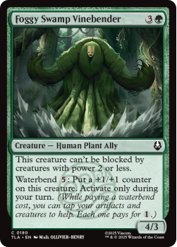 Foggy Swamp Vinebender single card from Magic: the Gathering