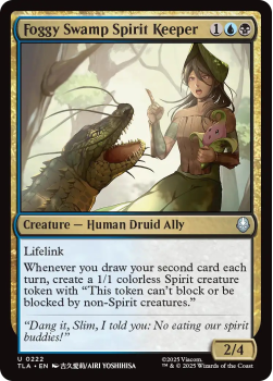 Foggy Swamp Spirit Keeper single card from Magic: the Gathering