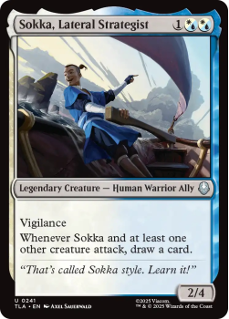 Sokka, Lateral Strategist single card from Magic: the Gathering