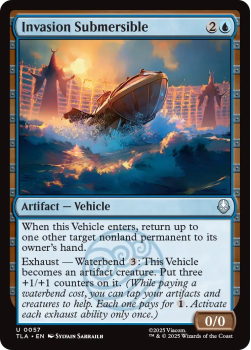 Invasion Submersible single card from Magic: the Gathering