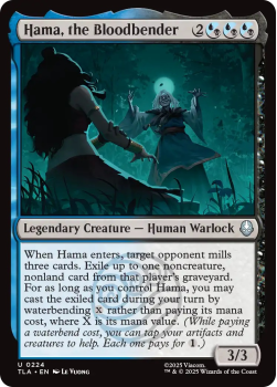 Hama, the Bloodbender single card from Magic: the Gathering